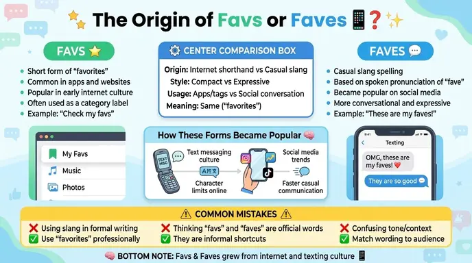 The Origin of Favs or Faves