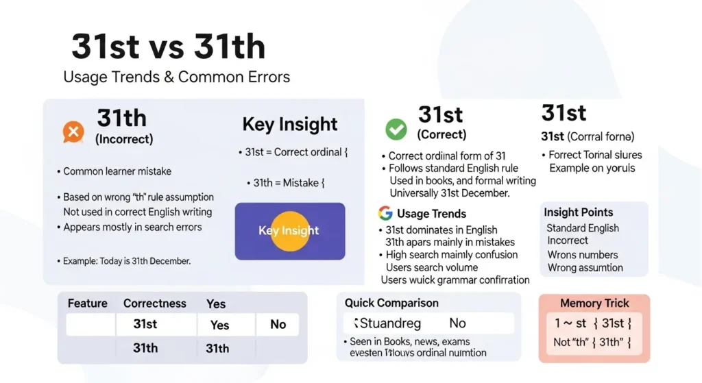 31st or 31th: Google Trends & Usage Data