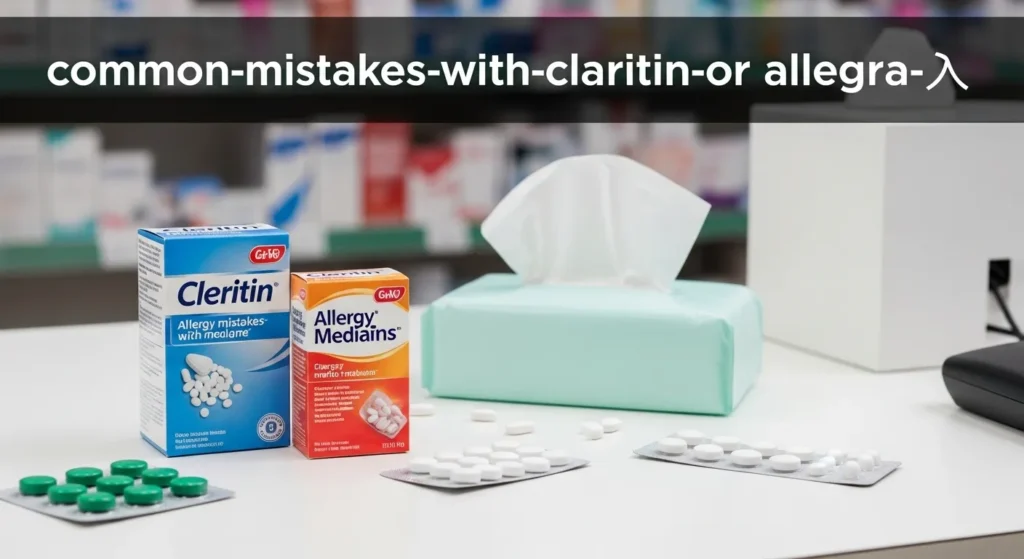 Common Mistakes with Claritin or Allegra ❌