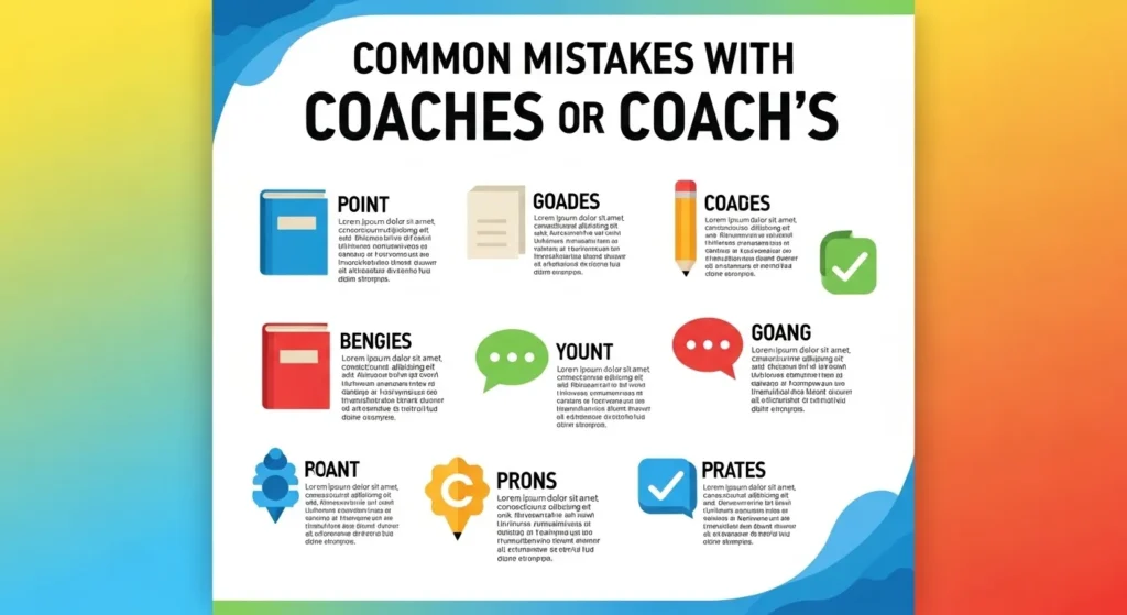 Common Mistakes with Coaches or Coach's