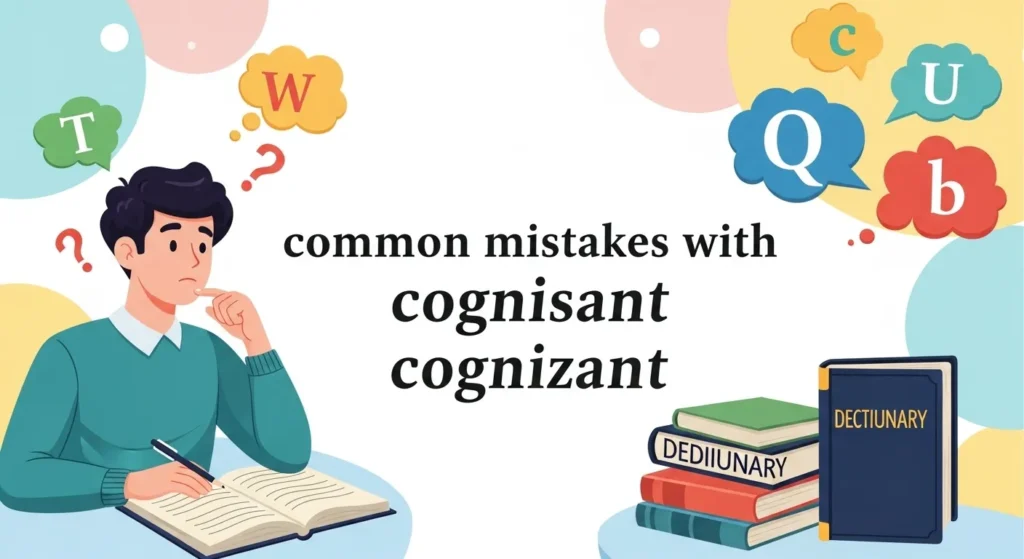 Common Mistakes with Cognisant / Cognizant