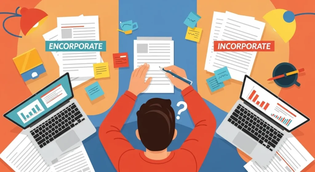 Common Mistakes with Encorporate/Incorporate