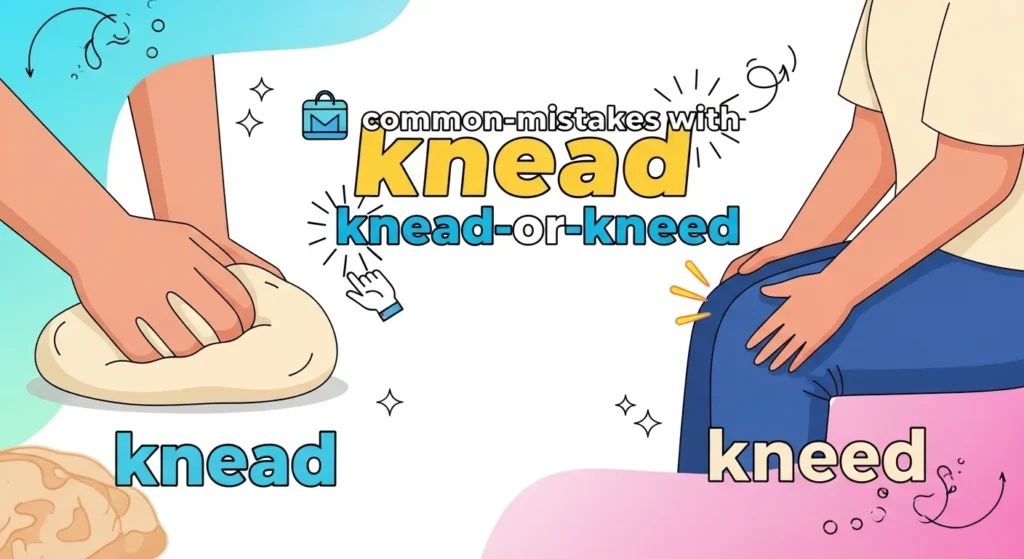 Common Mistakes with Knead or Kneed
