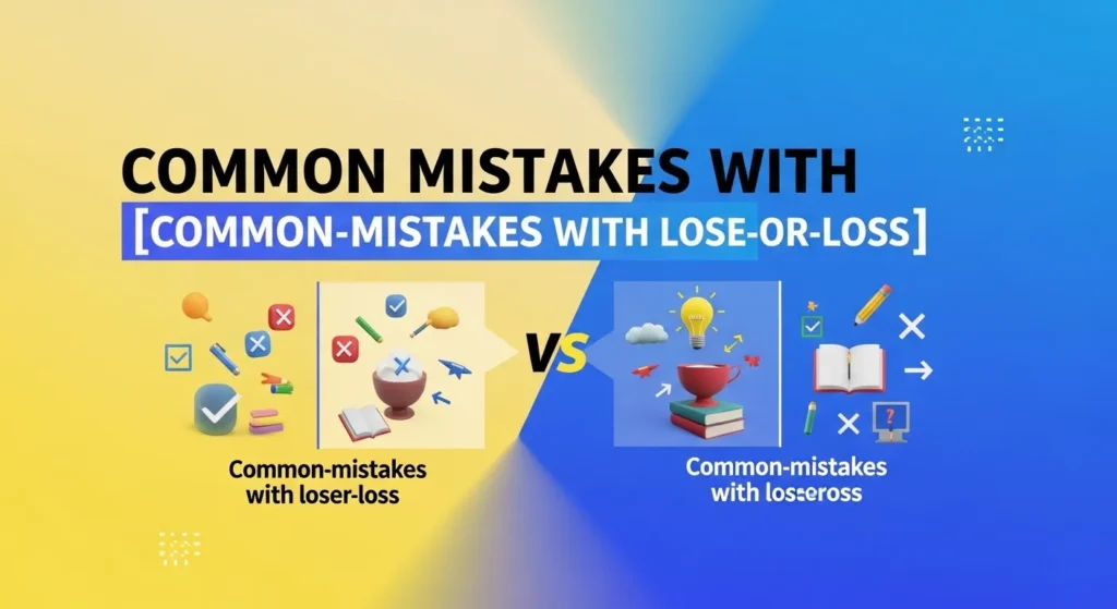Common Mistakes with Lose or Loss