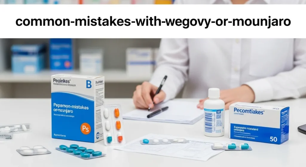 Common Mistakes with Wegovy or Mounjar