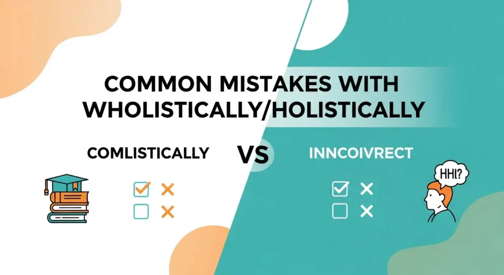 Common Mistakes with Wholistically/Holistically