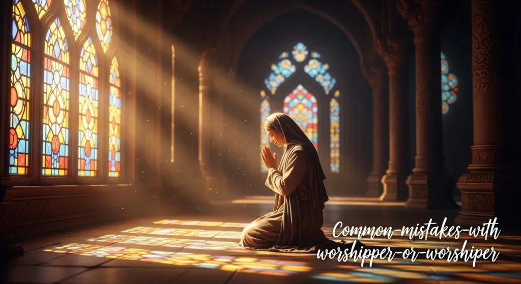 Common Mistakes with Worshipper or Worshiper