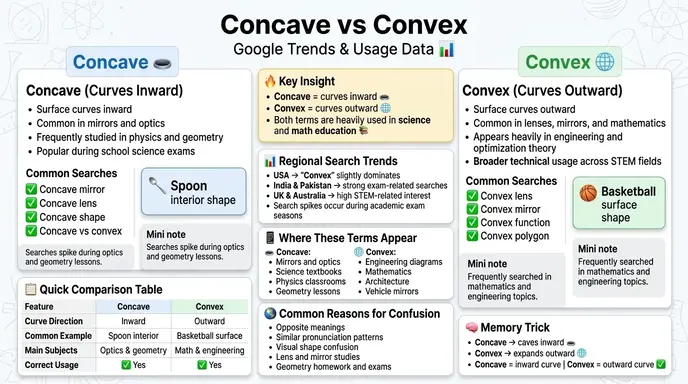 Concave or Convex: Google Trends & Usage Data