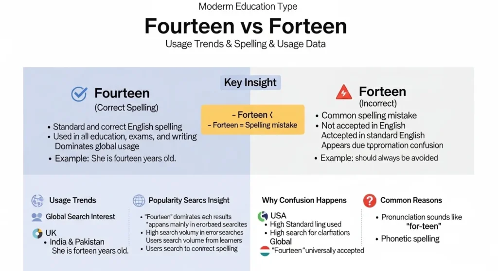 Fourteen or Forteen: Google Trends & Usage Data