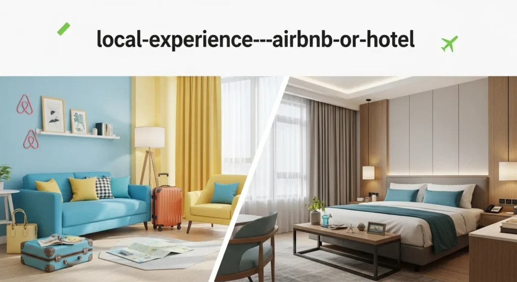 Local Experience – Airbnb or Hotel