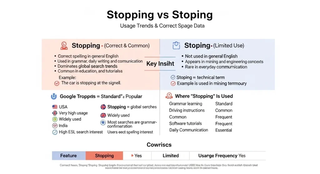 Stopping: Google Trends & Usage Data