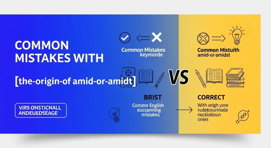 The Origin of Amid or Amidst