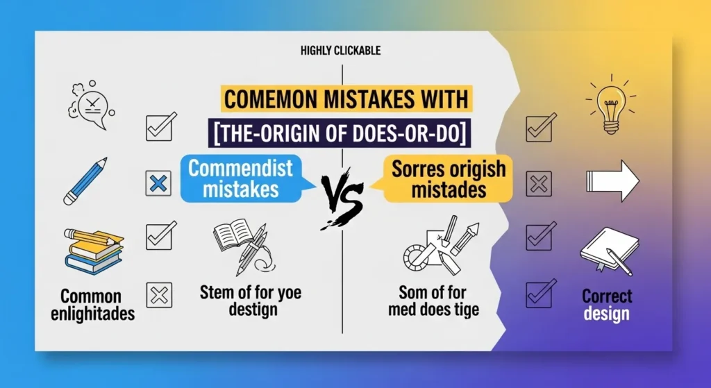 The Origin of Does or Do