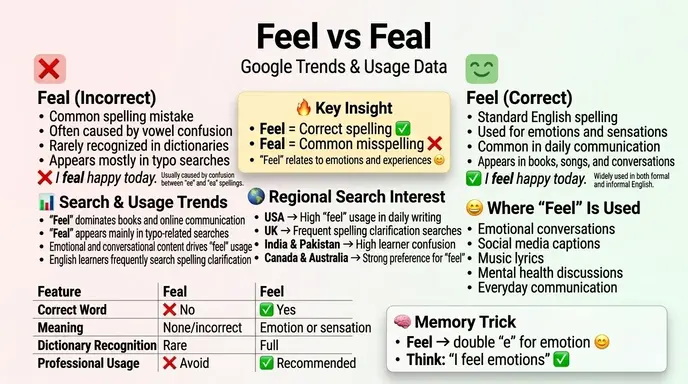 Feel or Feal: Google Trends & Usage Data