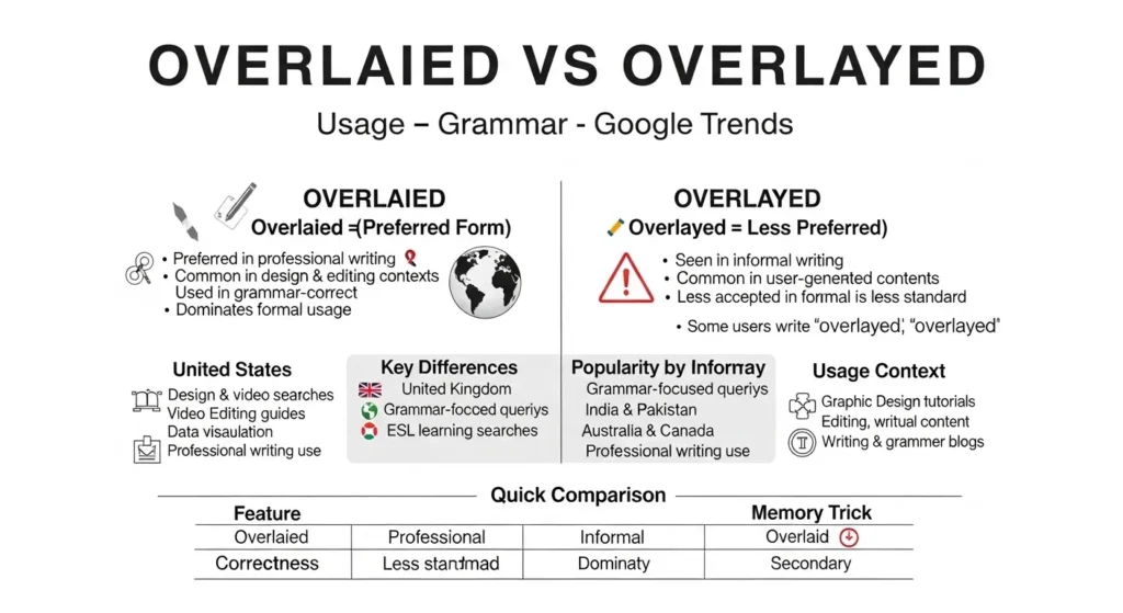 Overlaid or Overlayed: Google Trends & Usage Data