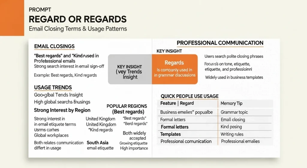 Regard or Regards: Google Trends & Usage Data