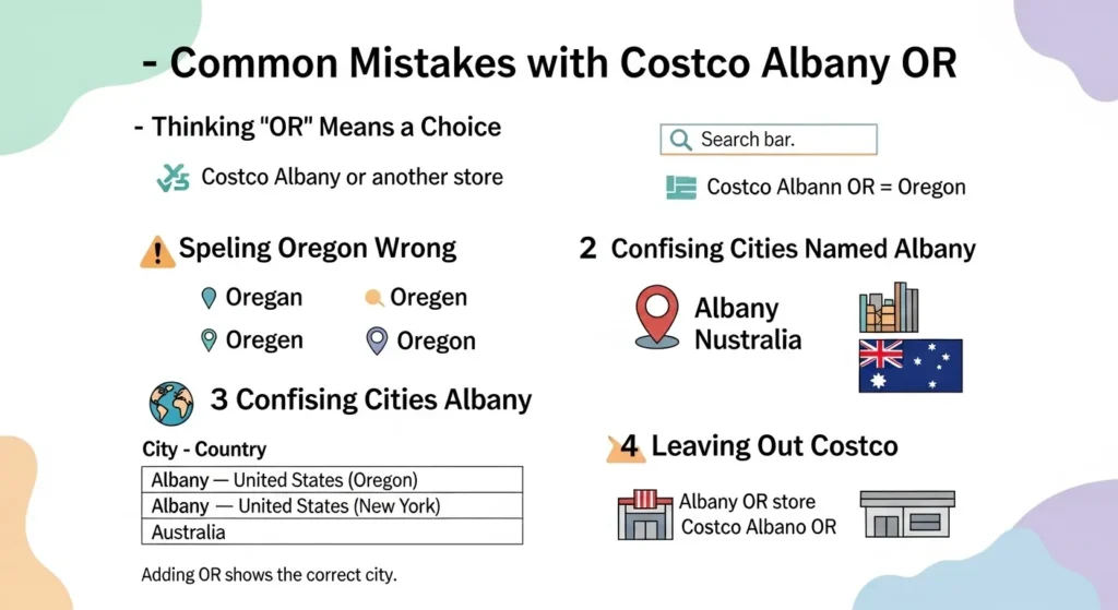 ⚠️ Common Mistakes with Costco Albany OR