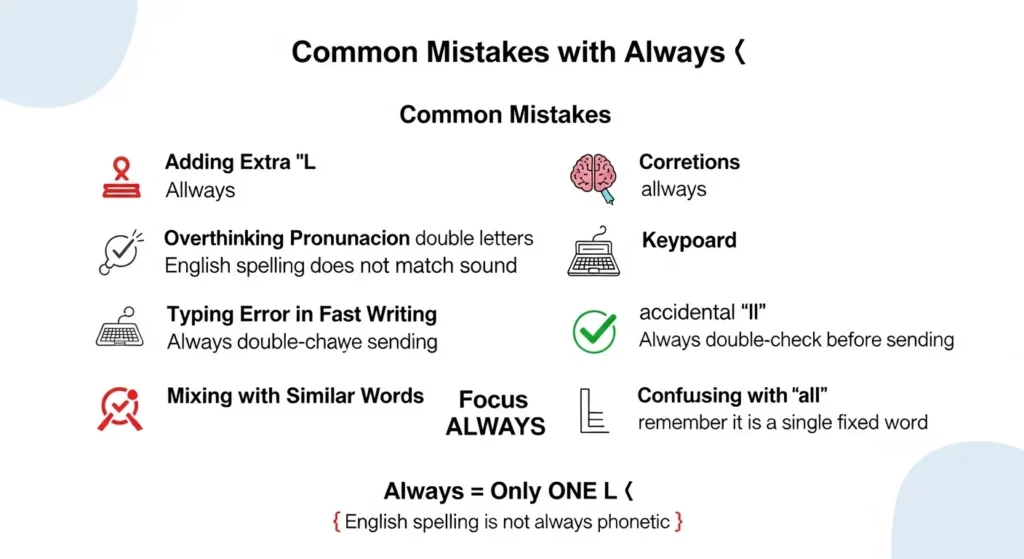 Common Mistakes with Always allways or always