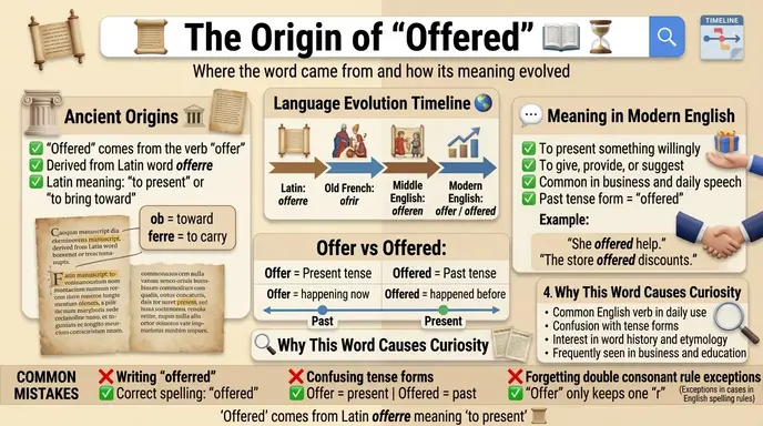 The Origin of Offered 📜