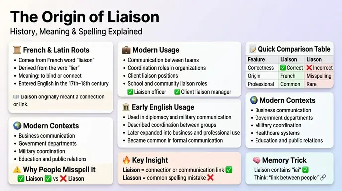 📜 The Origin of Liaison