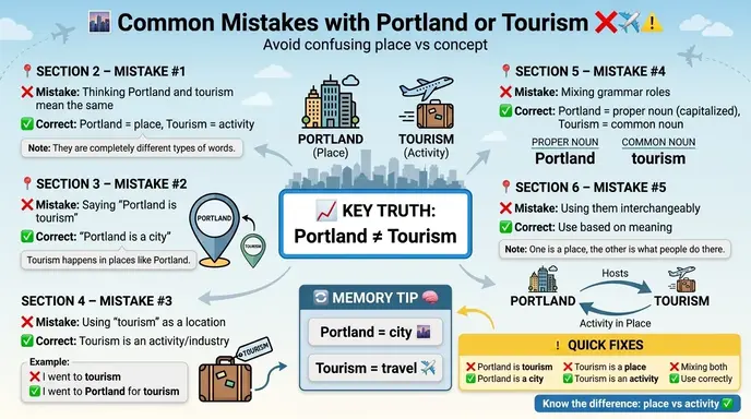 Common Mistakes with Portland OR Tourism ❌⚠️