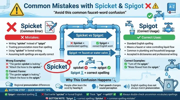 Common Mistakes with Spicket and Spigot ❌⚠️