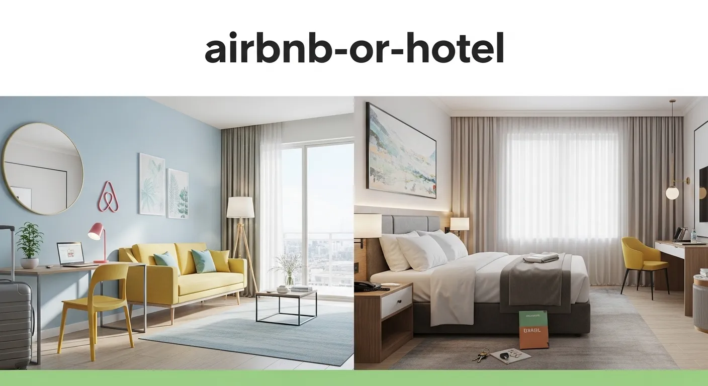 airbnb or hotel