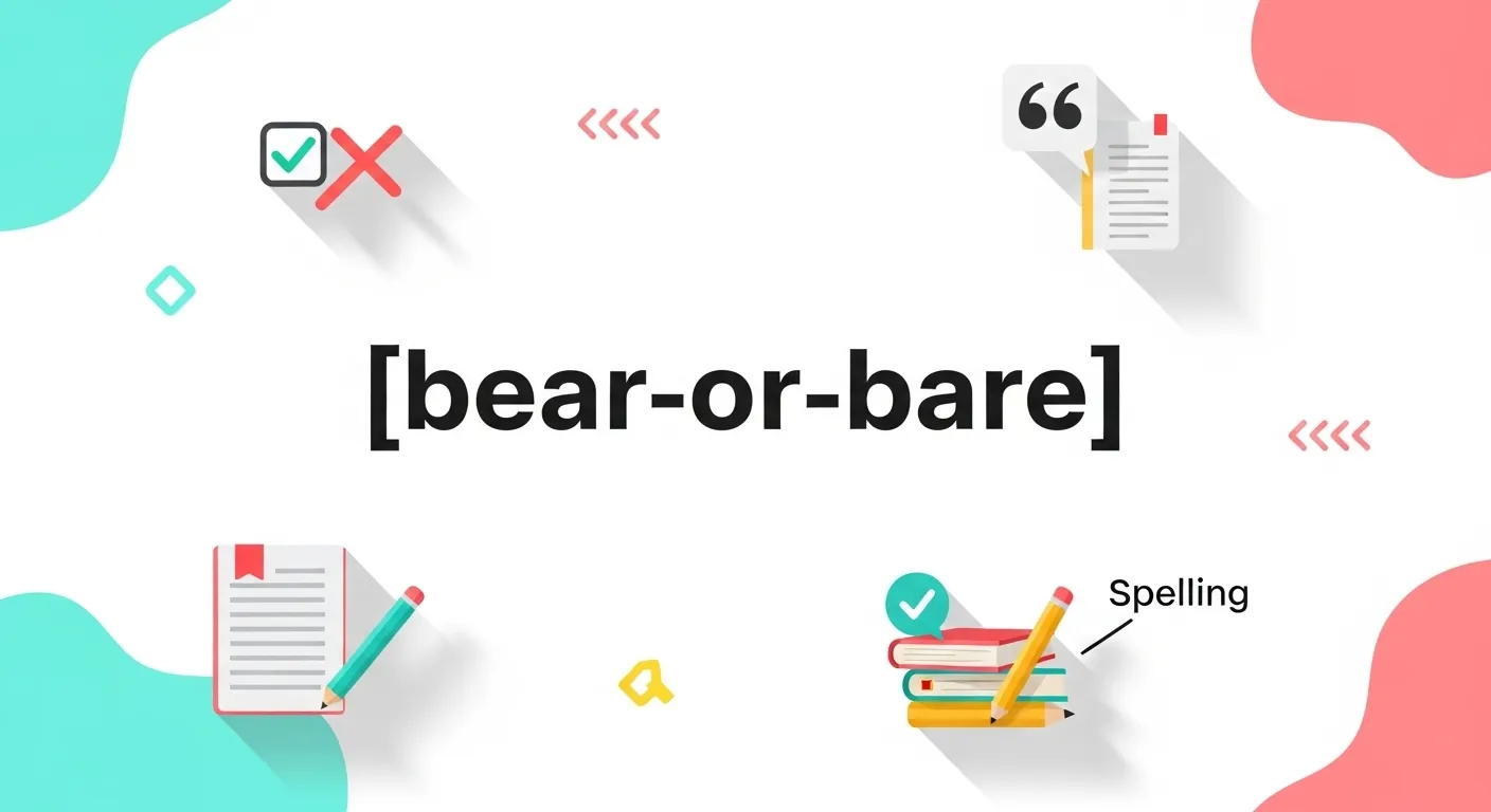 bear or bare