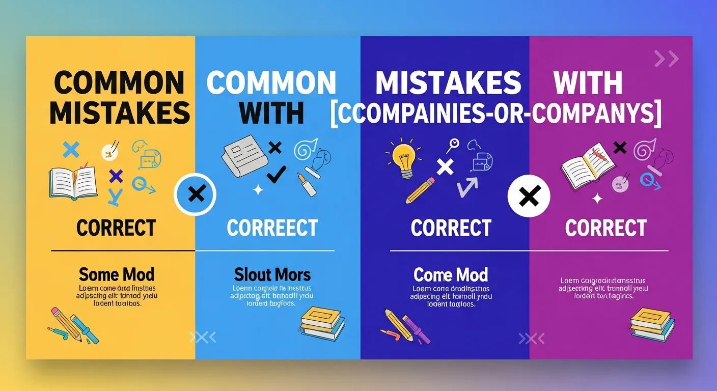 companies or company's