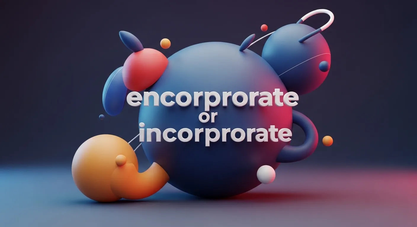 encorporate or incorporate