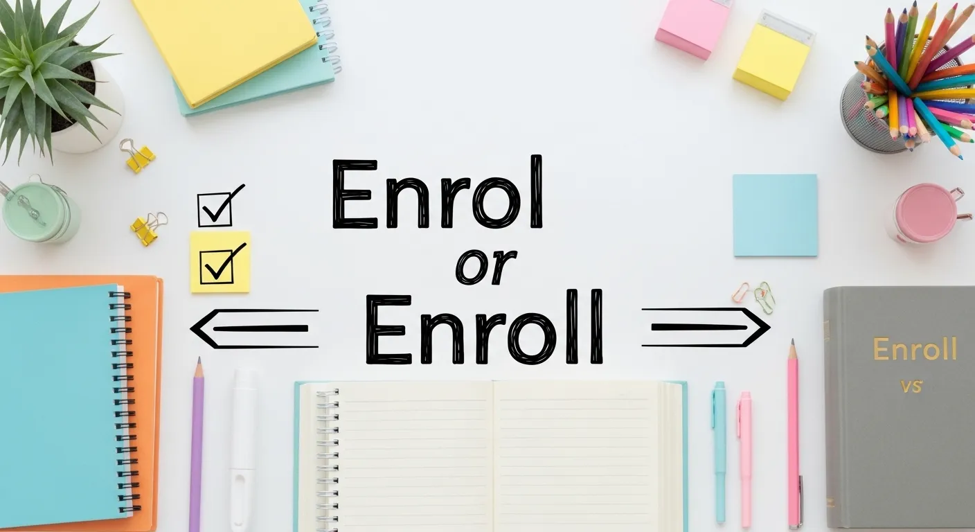 enrol or enroll