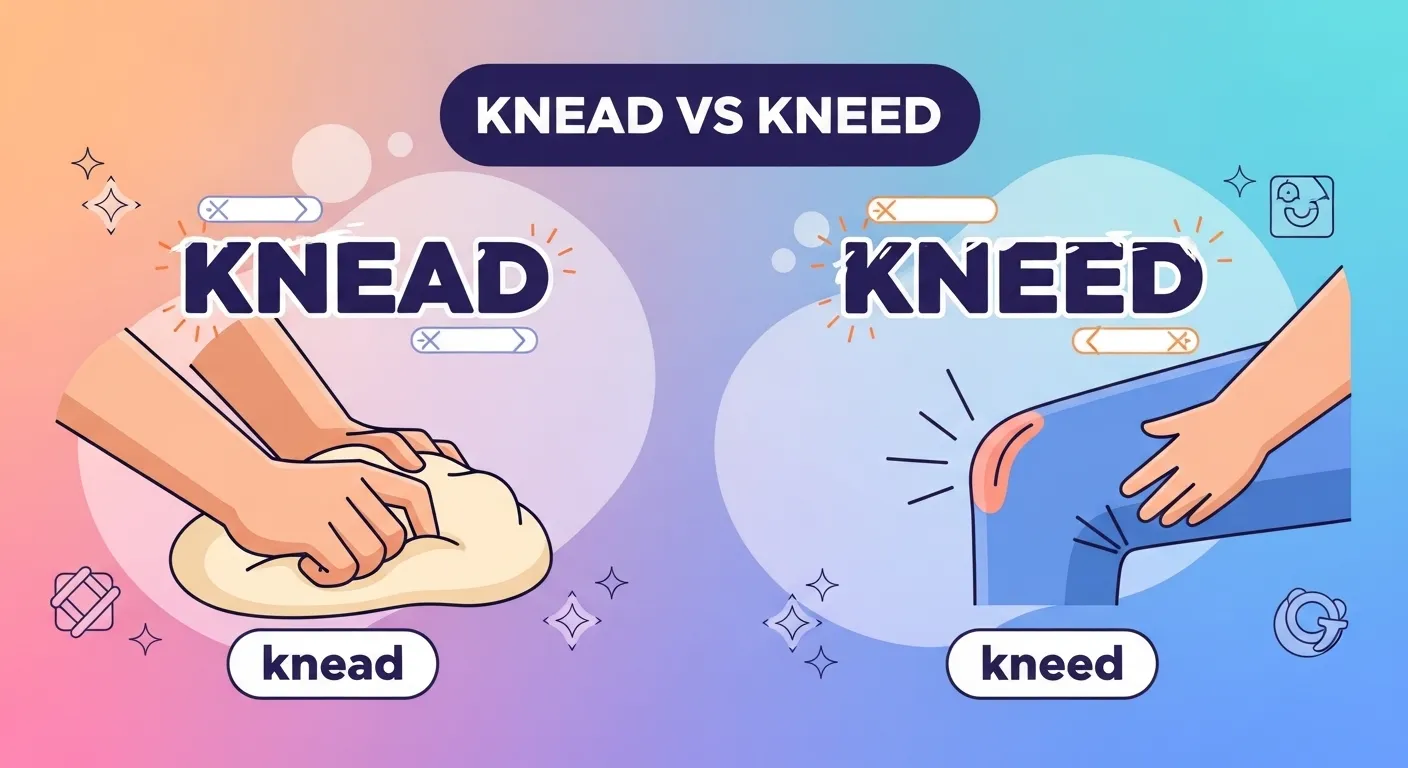 knead or kneed