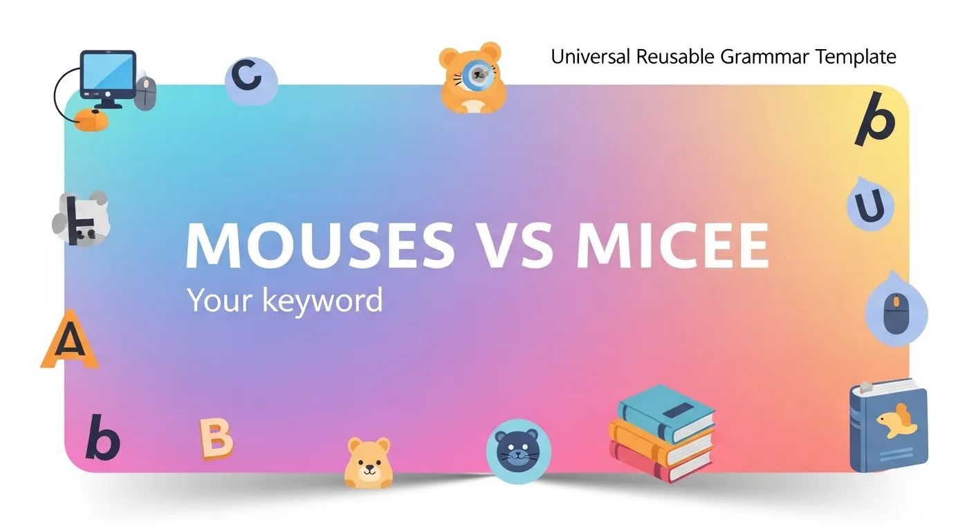 mouses or mice