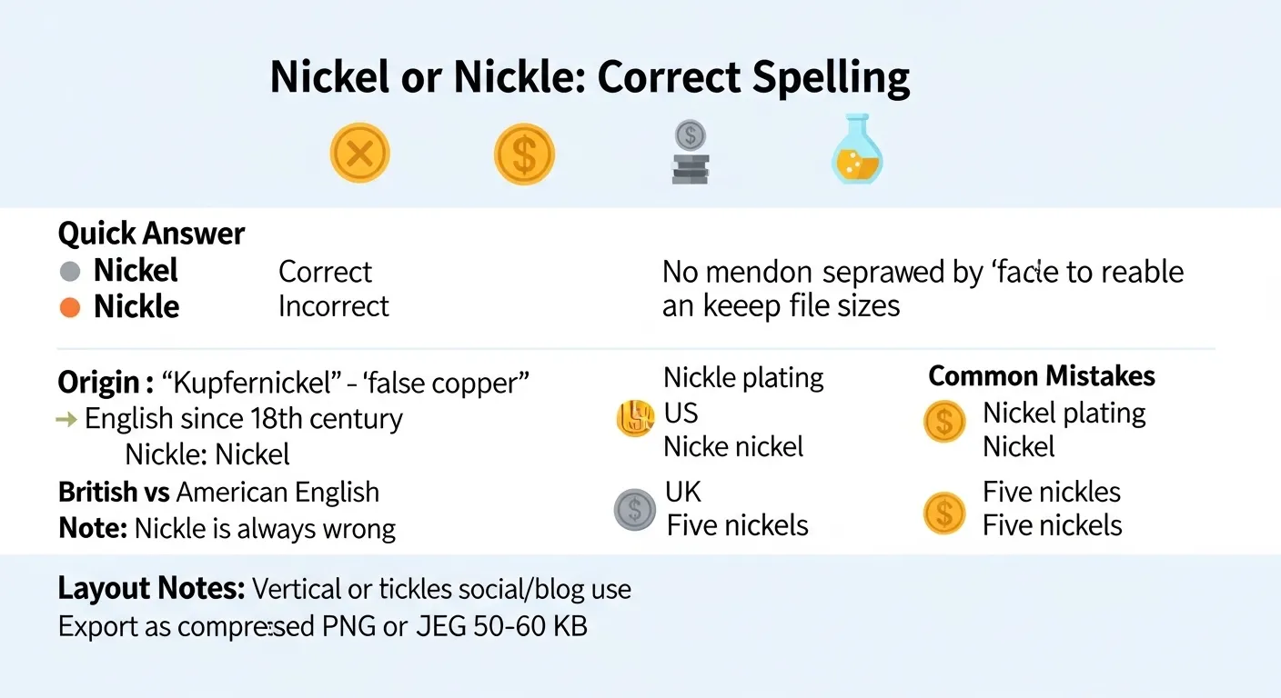 nickel or nickle