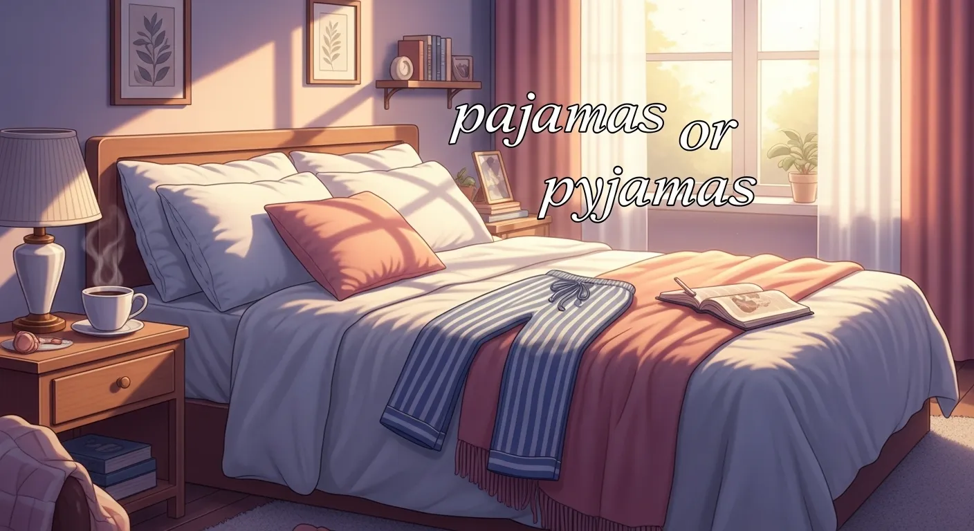 pajamas or pyjamas