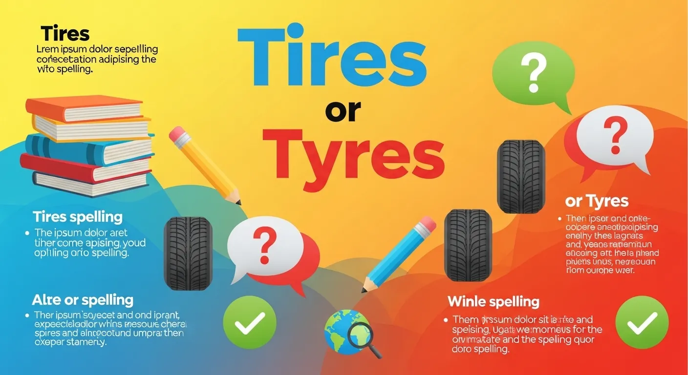 tires or tyres