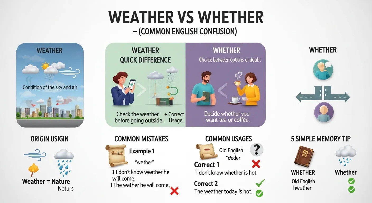 weather or whether