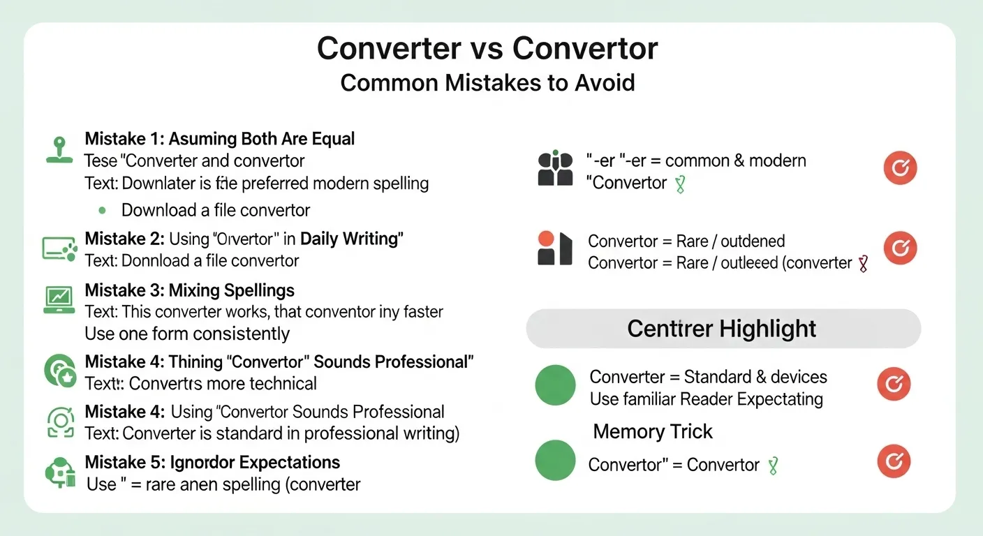 convertor or converter