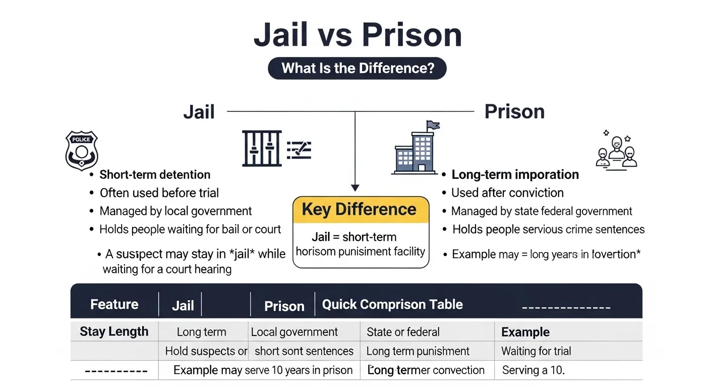 jail or prison
