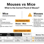 mouses or mice
