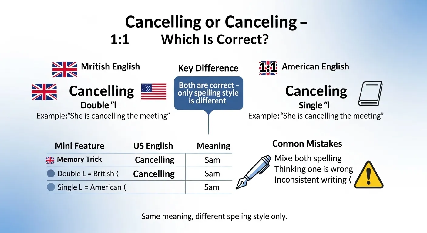 cancelling or canceling