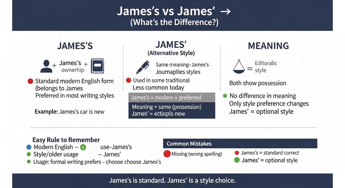 James’s vs James’