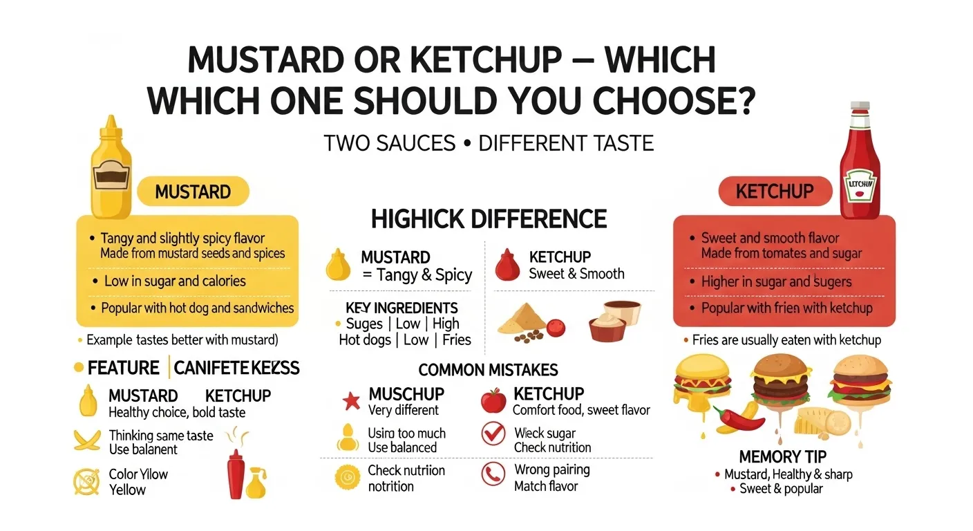 mustard or ketchup