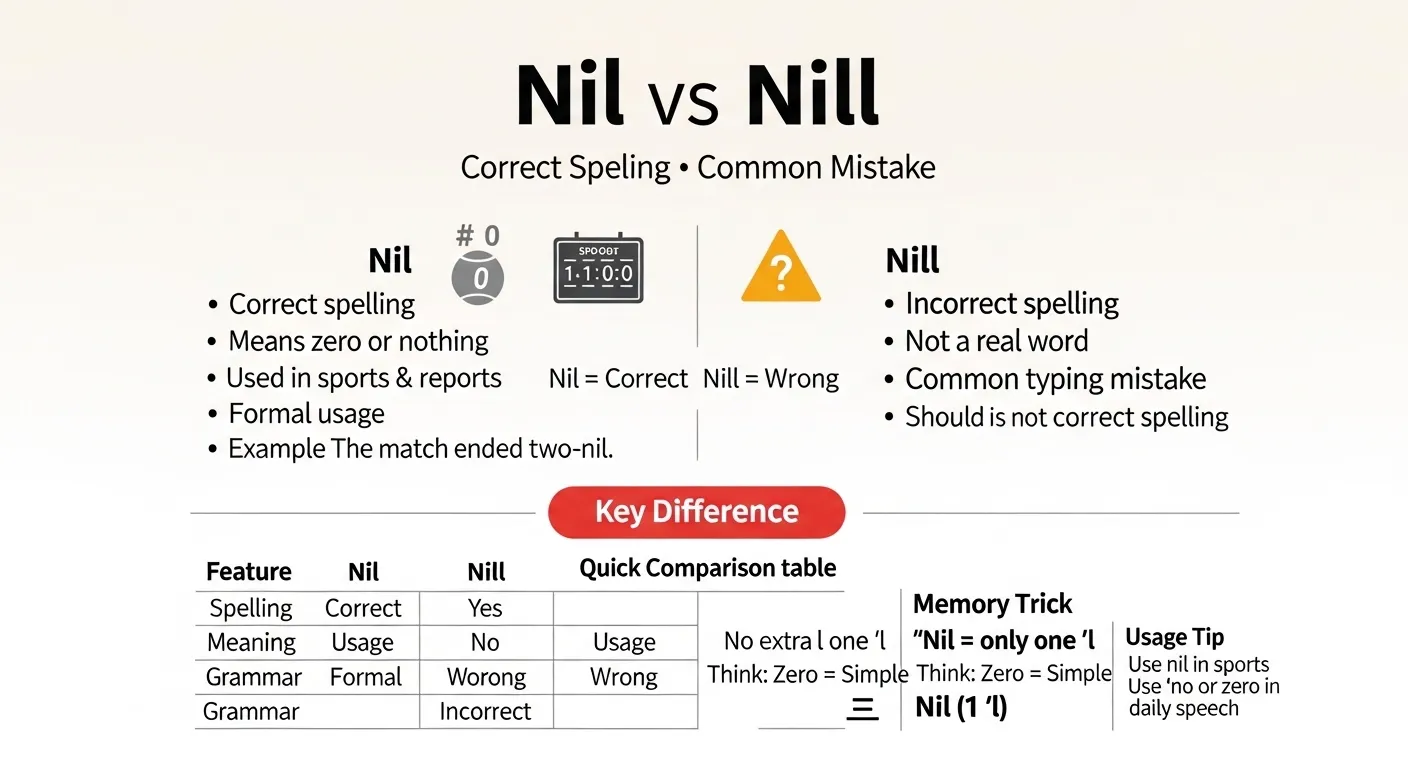 nill or nil