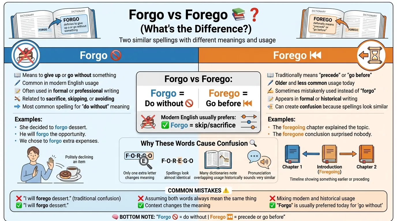 forgo or forego