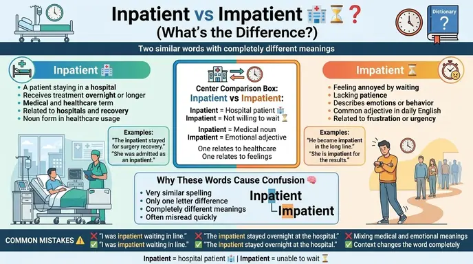 inpatient or impatient