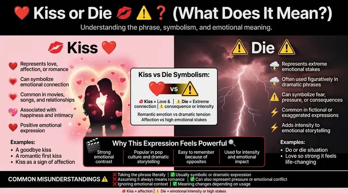 kiss or die