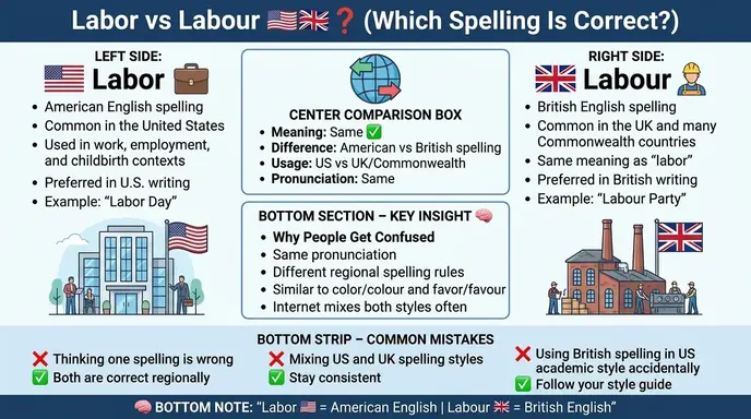 labor or labour