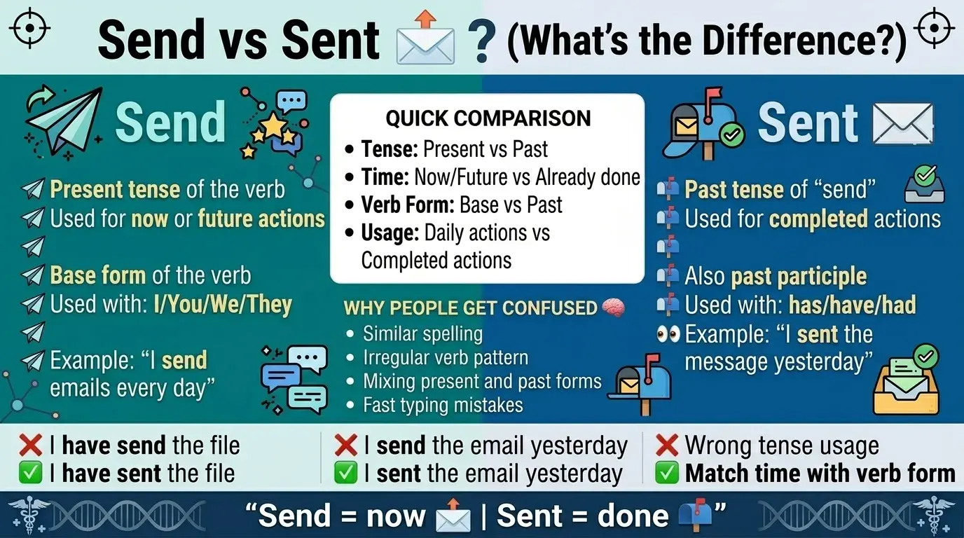 send or sent