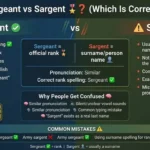 sergeant or sargent